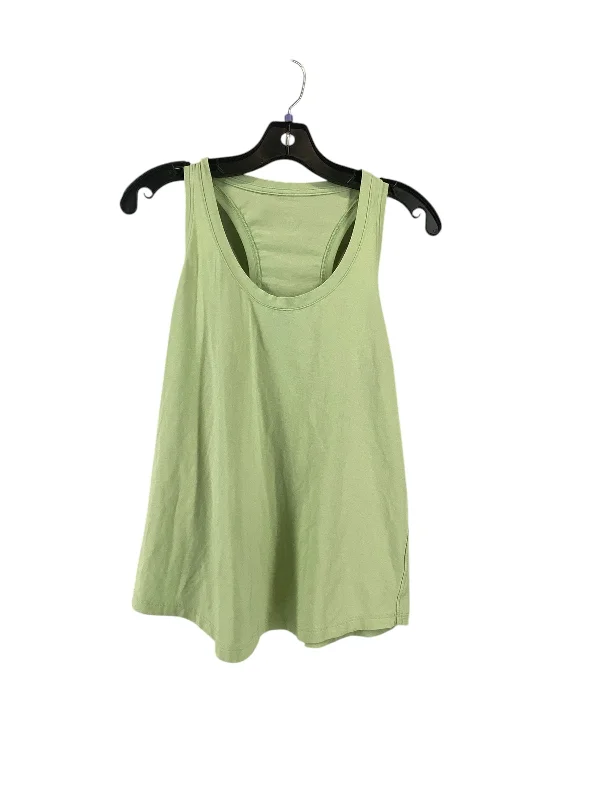 Athletic Tank Top By Lululemon In Green, Size: 10 Sporty Men's Tennis