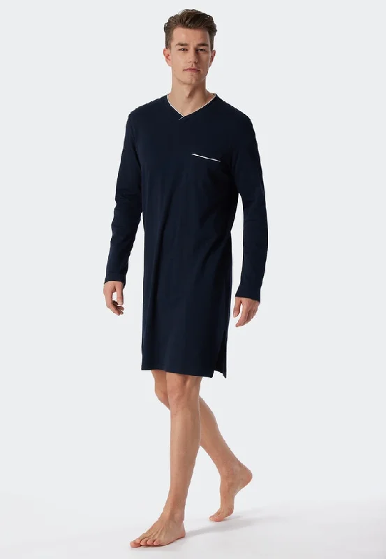 Schiesser - Nightwear - Men's Nightshirt Cozy Men's Winter