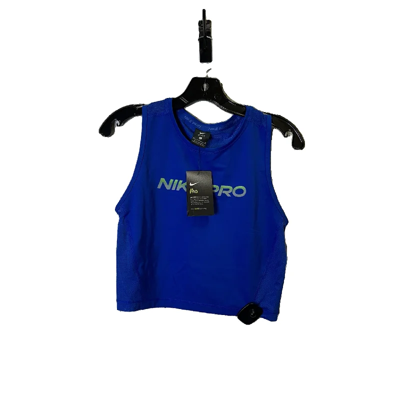 Athletic Tank Top By Nike Apparel In Blue, Size: M Unique Men's Upcycled