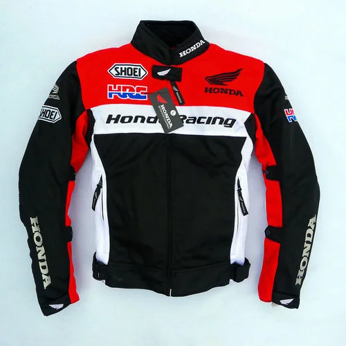 Calamari Race Team Mesh Riding Jacket Casual Men's Short