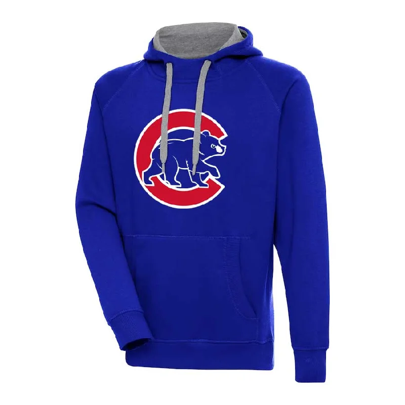 Chicago Cubs Royal Walking Bear Victory Pullover Hooded Sweatshirt Casual Men's Japanese 