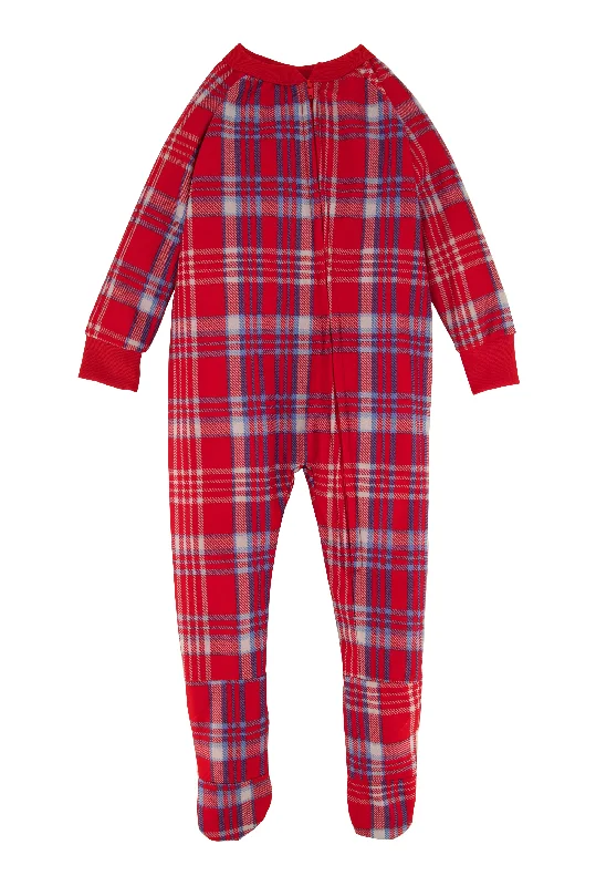 Baby Boys 12-24M Graphic Patterned Footed Pajamas Casual Men's Loose