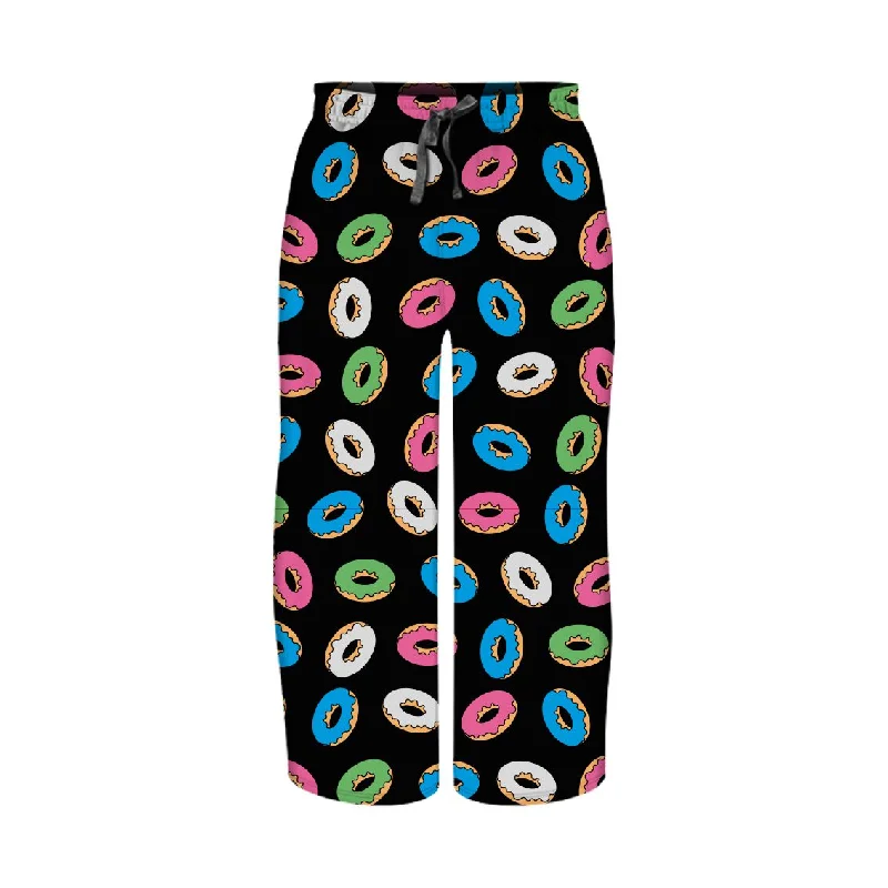 CRAZYLOUNGE Donut Pajama Pant Cozy Men's Winter