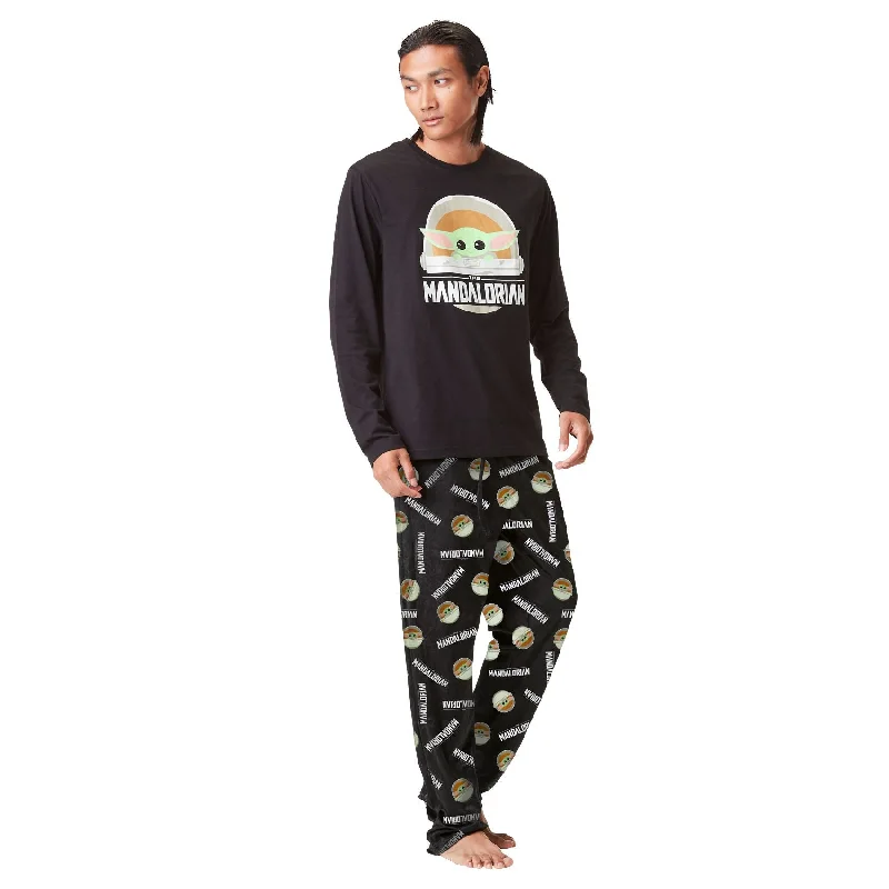 CRAZYLOUNGE The MandalorianBaby Yoda Pajama Set Trendy Men's Oversized