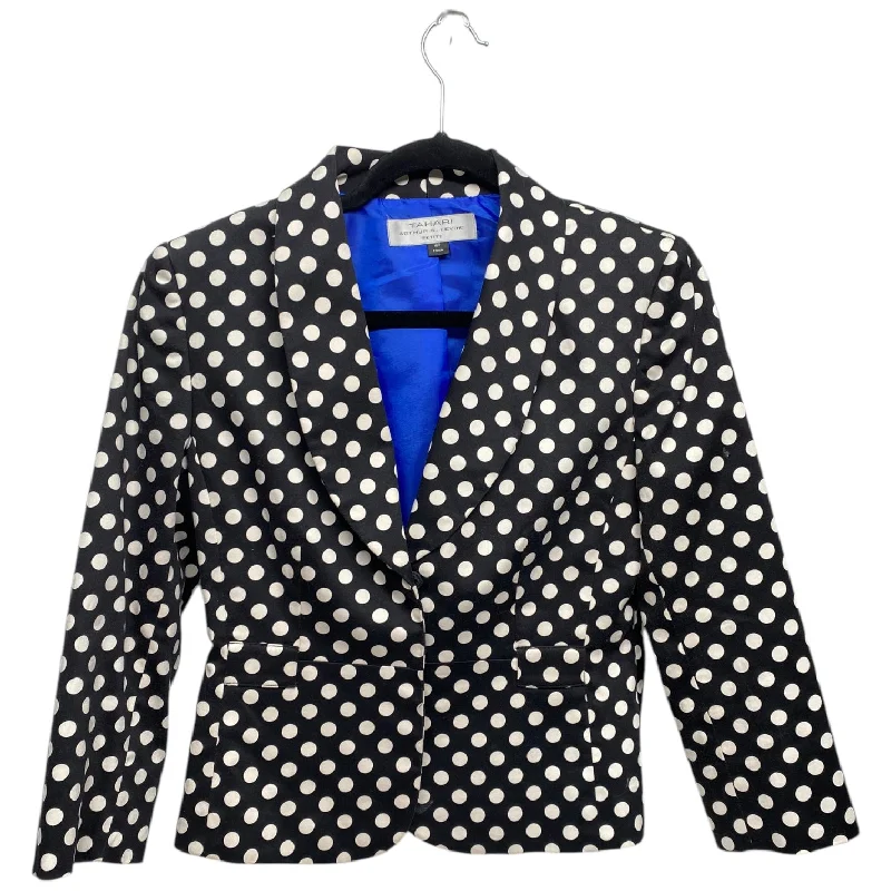 Blazer By Tahari By Arthur Levine In Polkadot Pattern, Size: 4p Athletic Men's High