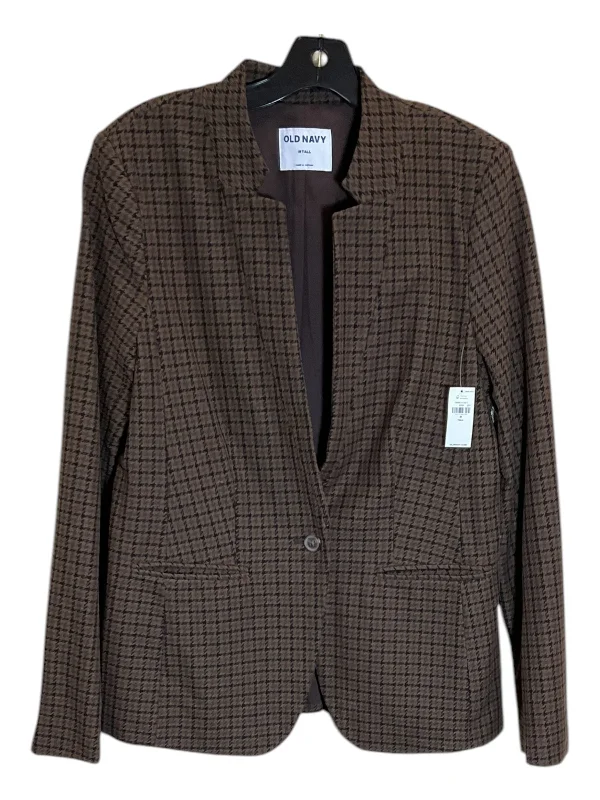 Blazer By Old Navy In Black & Brown, Size: M Practical Men's Quick