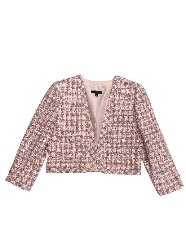 Blazer By Ann Taylor In Pink, Size: 4 Dynamic Men's Moto