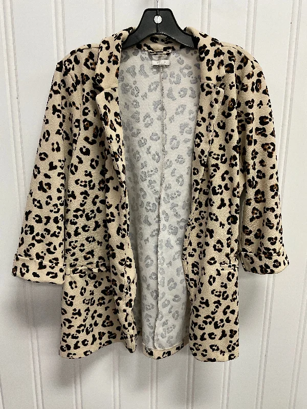 Blazer By Maurices In Animal Print, Size: 0x Bohemian Men's Free