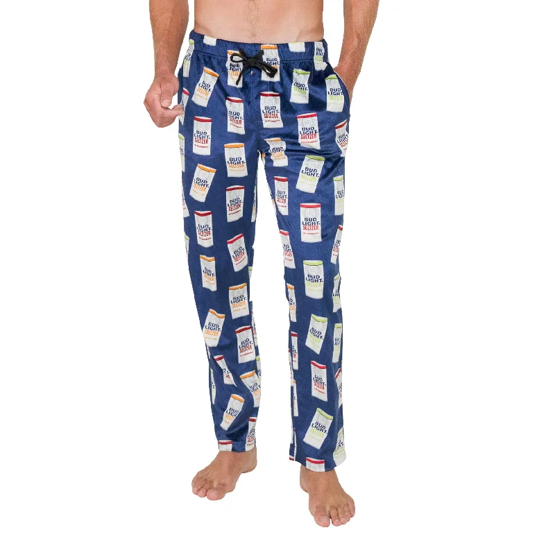 CRAZYLOUNGE Bud Light Pajama Pant Preppy Men's College