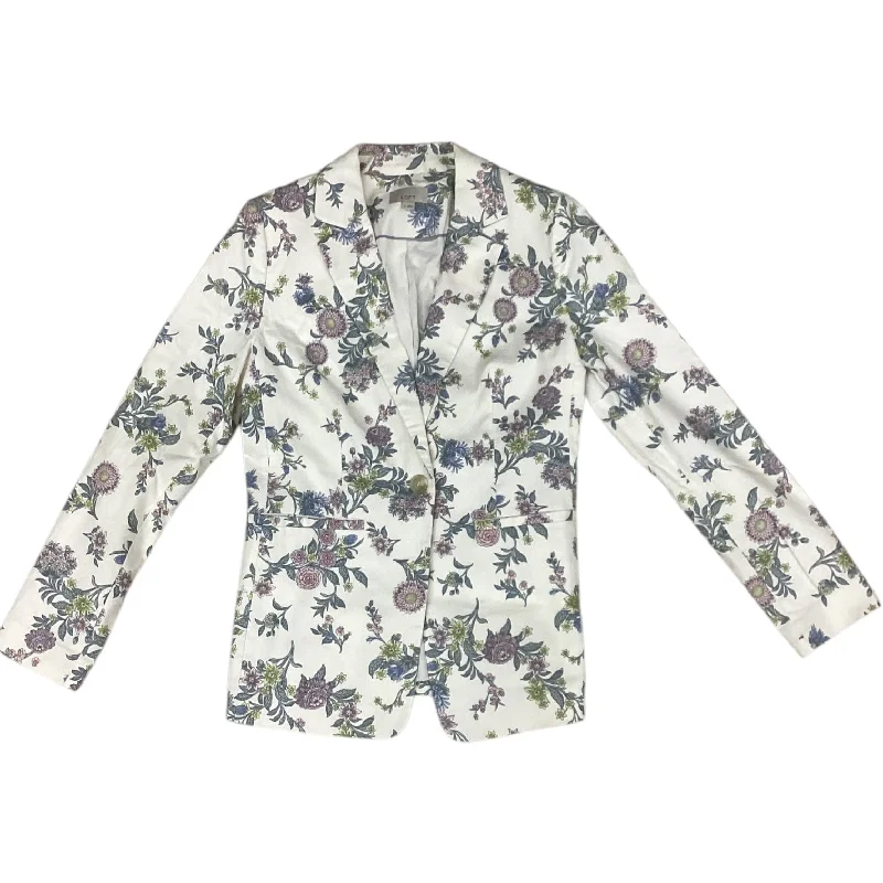 Blazer By Loft In Floral Print, Size: S Refined Men's European