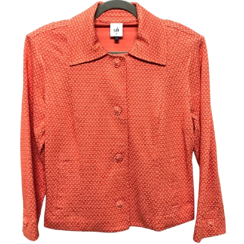 Blazer By Cabi In Orange, Size:M Vintage Men's 1970S Disco