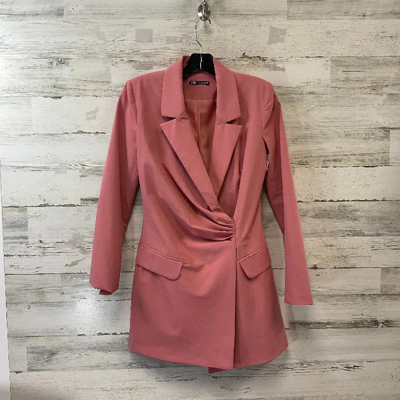 Blazer By Zara In Pink, Size: S Relaxed Men's Beach