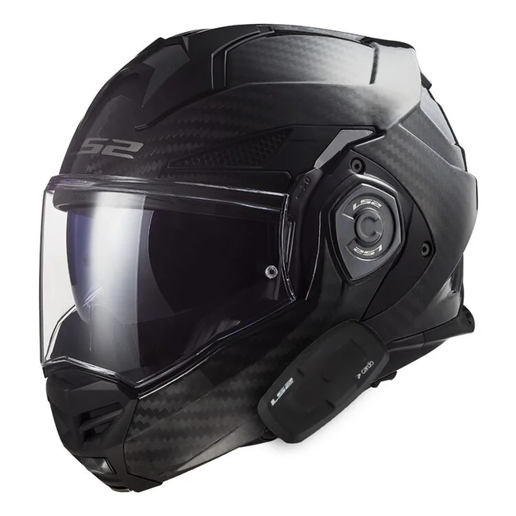 LS2 Advant X Carbon Bluetooth Helmet Edgy Men's Punk