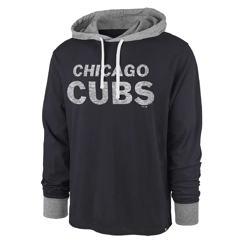 Chicago Cubs Domino Hooded Sweatshirt Vintage Men's 1970S Disco