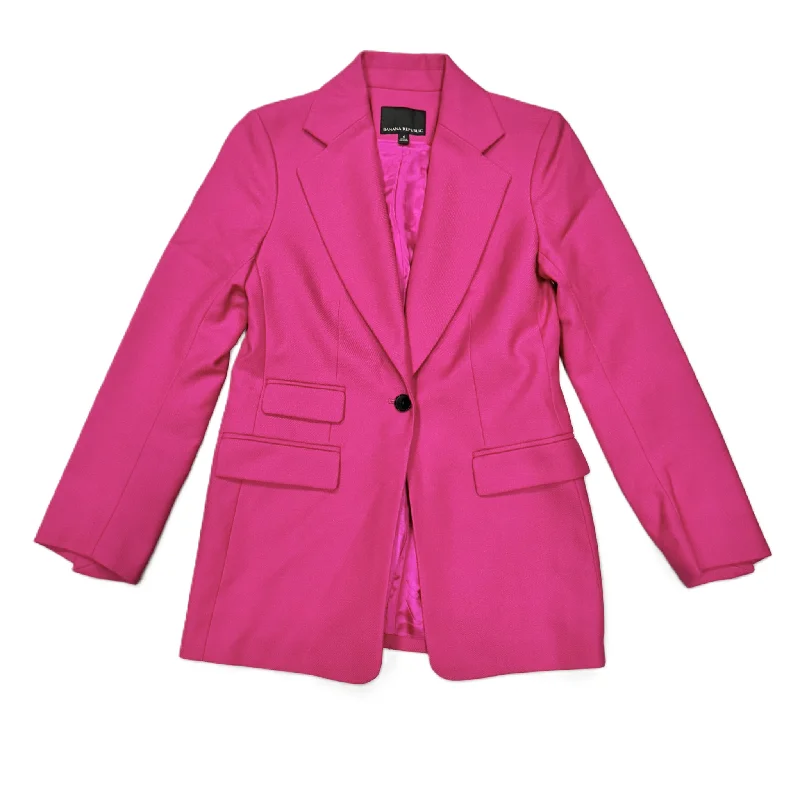 Blazer By Banana Republic In Pink, Size: S Bold Men's Animal