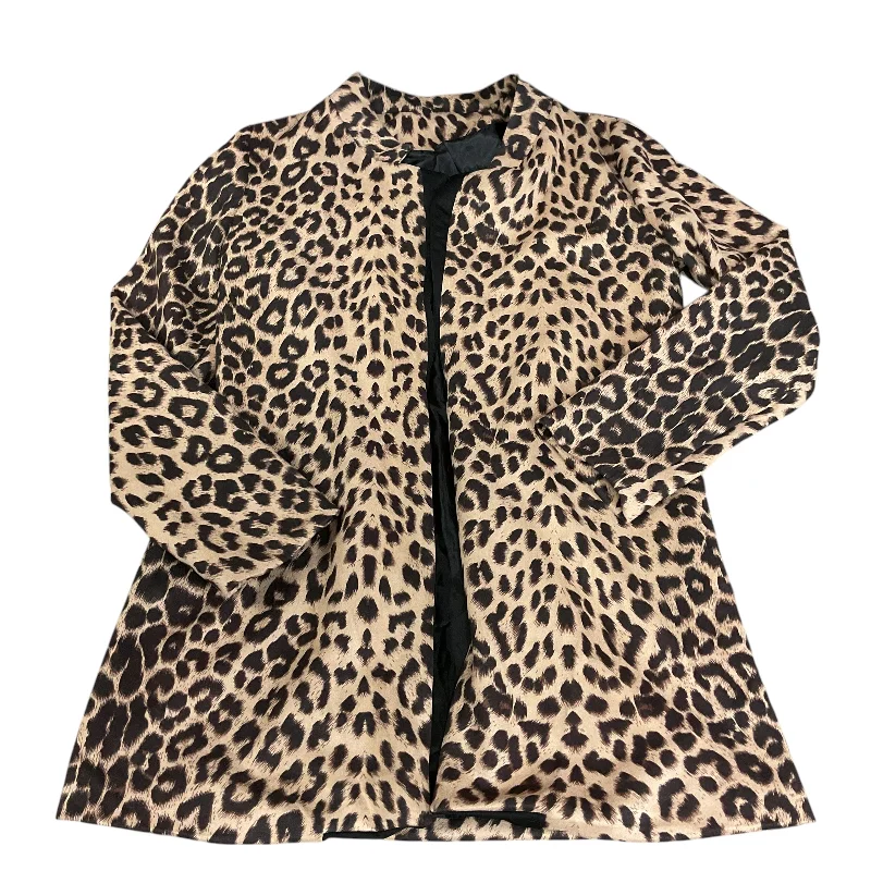 Blazer By Clothes Mentor In Animal Print, Size: S Youthful Men's Anime