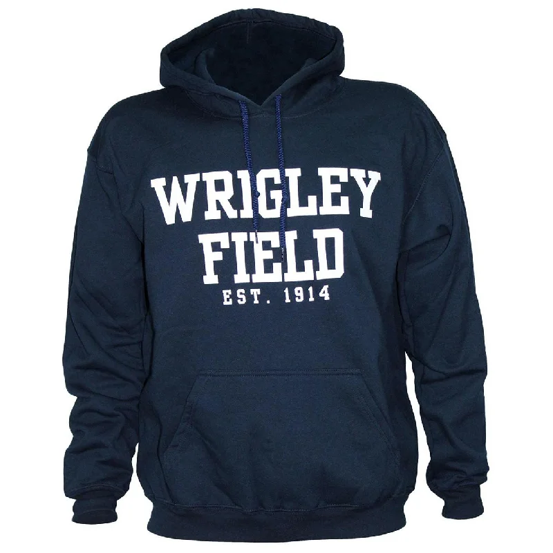 Wrigley Field Est. 1914 Navy Core Hooded Sweatshirt Vacation