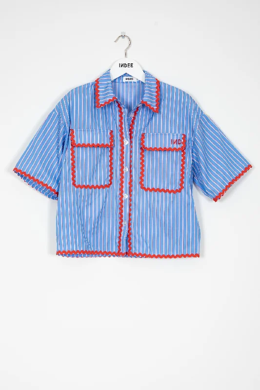 SHIRT SURAYA-DENIM BLUE Modern Men's Tech