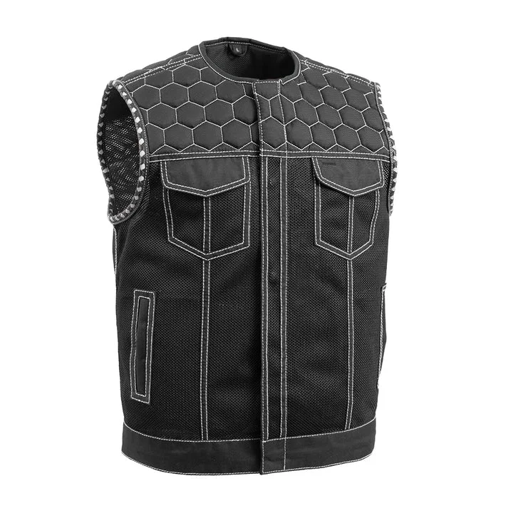 Moto Mesh Hornet Vest Earthy Men's Hemp