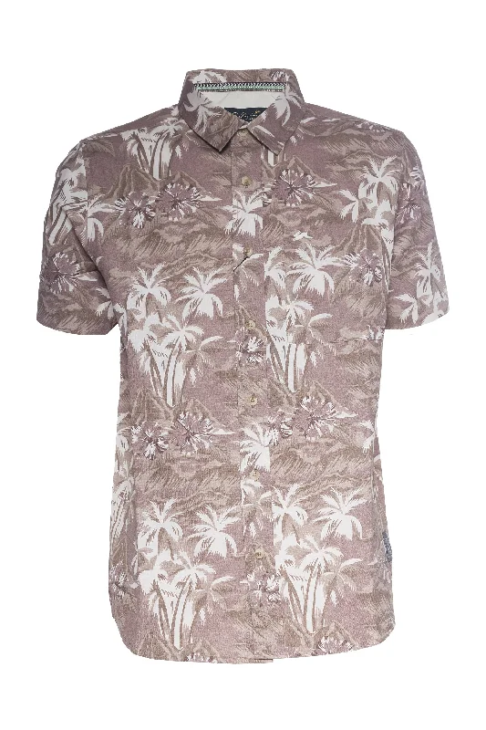 Henrick | Printed Linen Shirt Cool Men's Skate