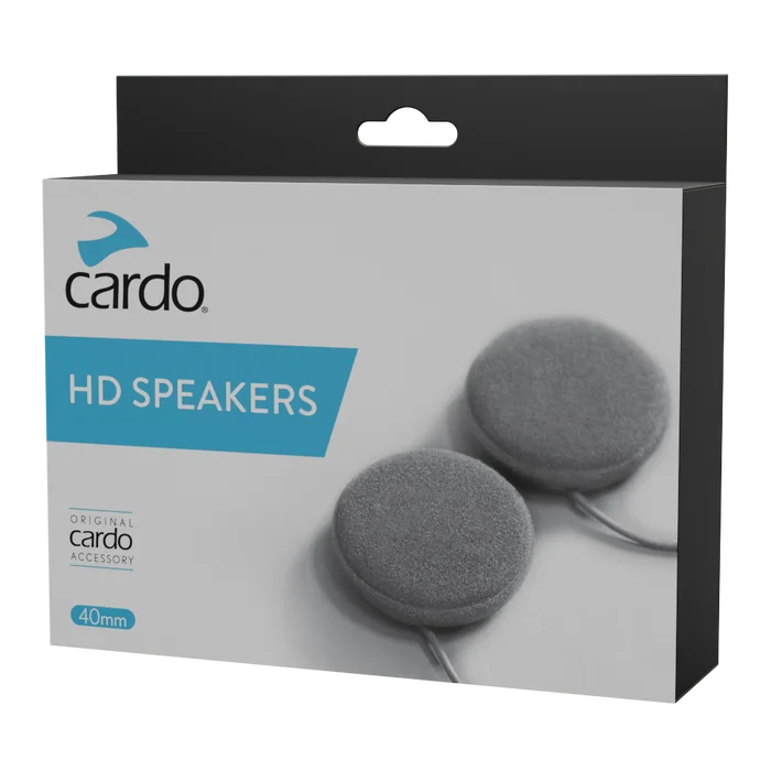 Cardo HD 40mm Speakers Streetwear Style