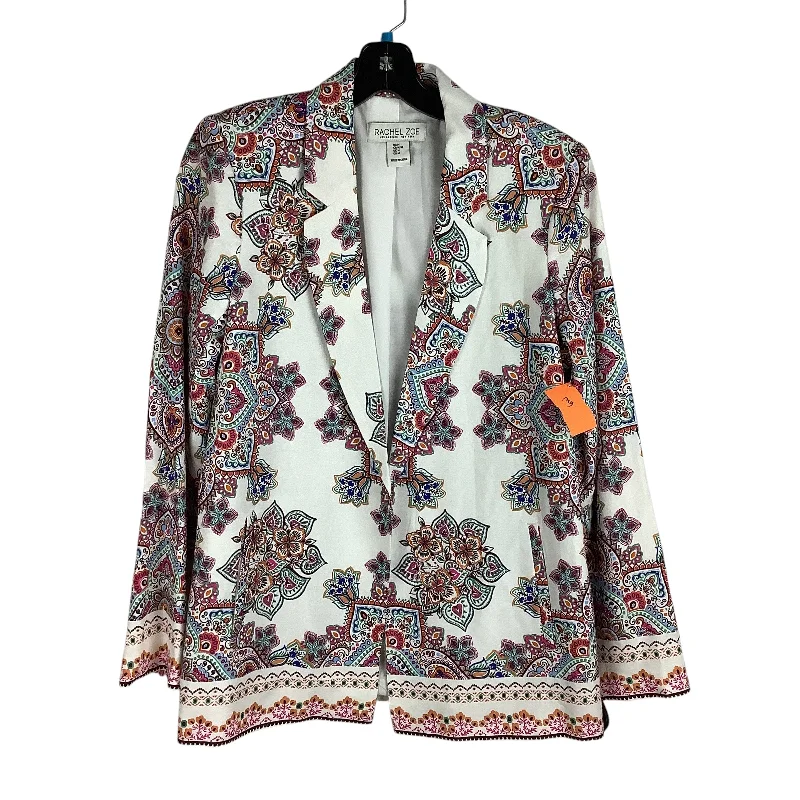 Blazer By Rachel Zoe In Paisley Print, Size: M Masculine Men's 