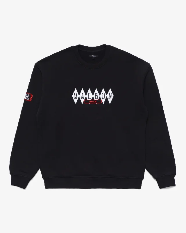 MALBON X F1 SPOKES CREWNECK Practical Men's Quick