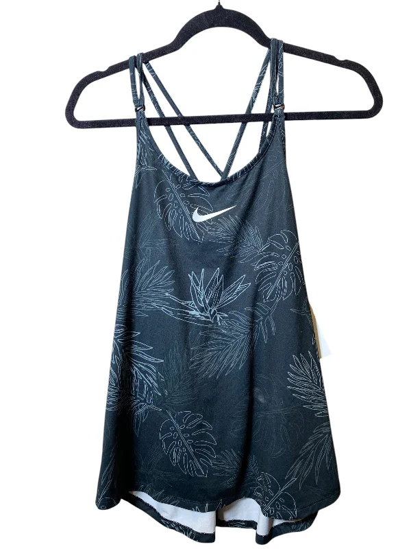 Athletic Tank Top By Nike In Grey, Size: L Organic